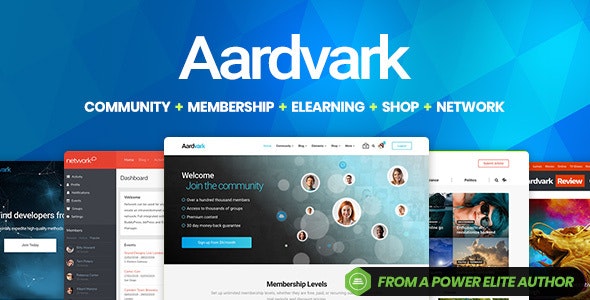 WordPress Aardvark主题的使用截图[1]