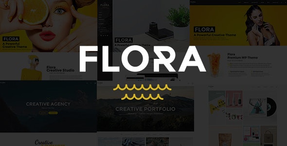 WordPress Flora主题的使用截图[1]