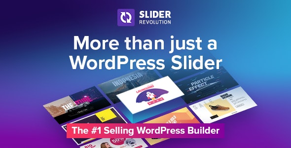 Slider Revolution WordPress 插件的使用截图[1]