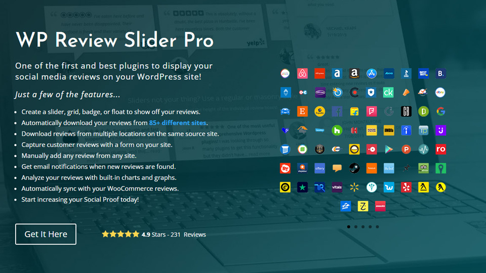 WP Review Slider Pro插件的使用截图[1]