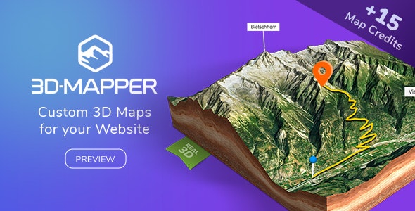3D-Mapper Wordpress 插件的使用截图[1]